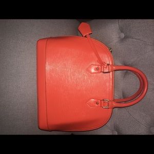 Orange Top Handle bag